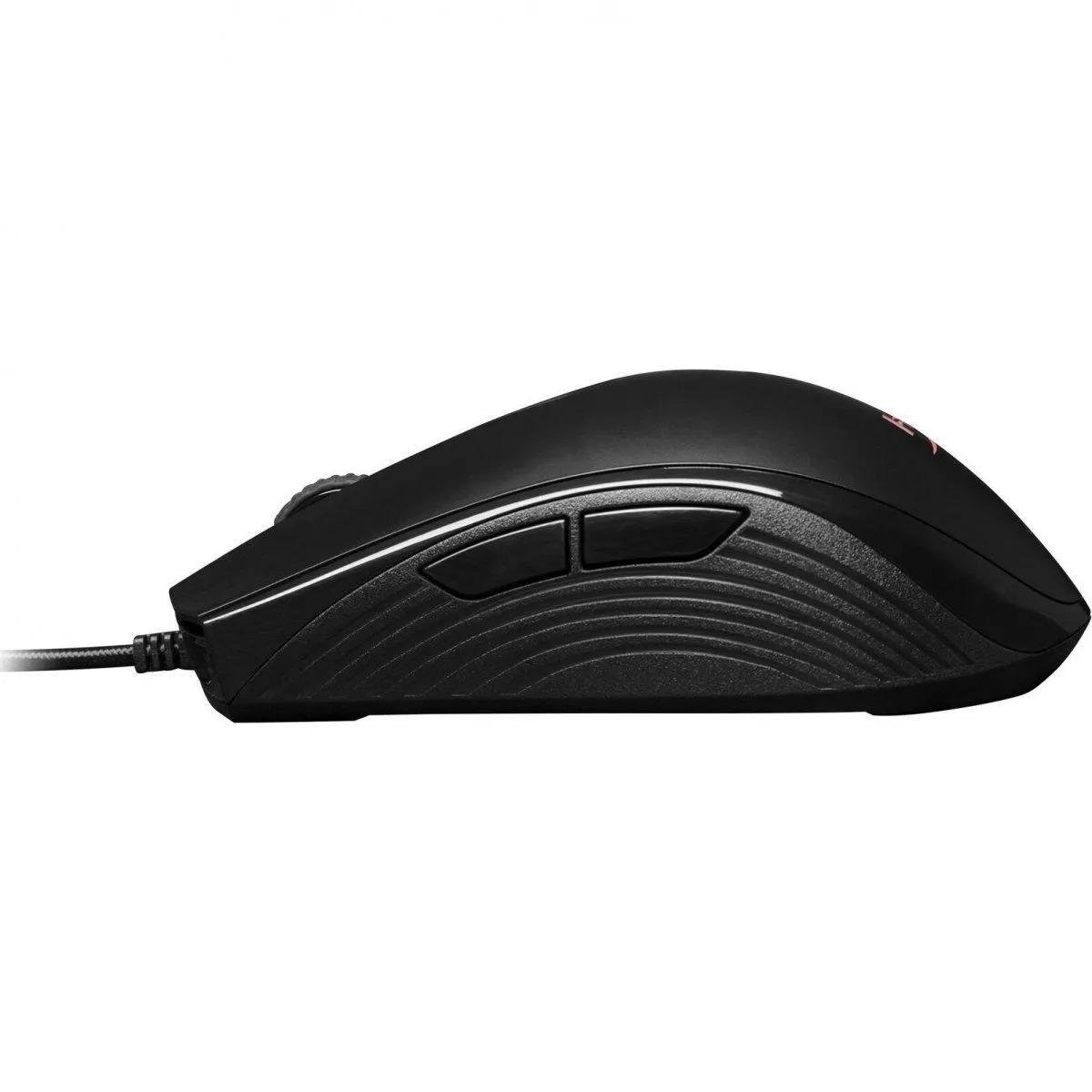 Мишка ігрова HyperX Pulsefire Core провідна RGB 6200 DPI пам'ять налаштувань 7 кнопок Чорний (629408) - фото 4