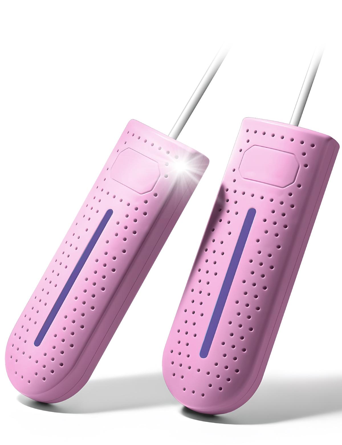 Сушилка для обуви BRS с ультрафиолетом от USB антибактериальная Pink (90171)