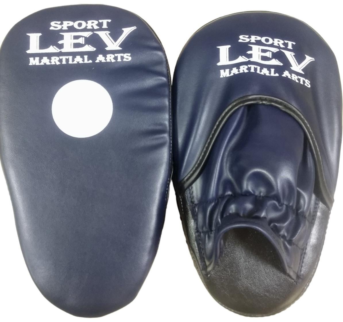 Лапы для единоборств Lev Sport малые 27х14,5х5 см пара Синий (6936116105785)