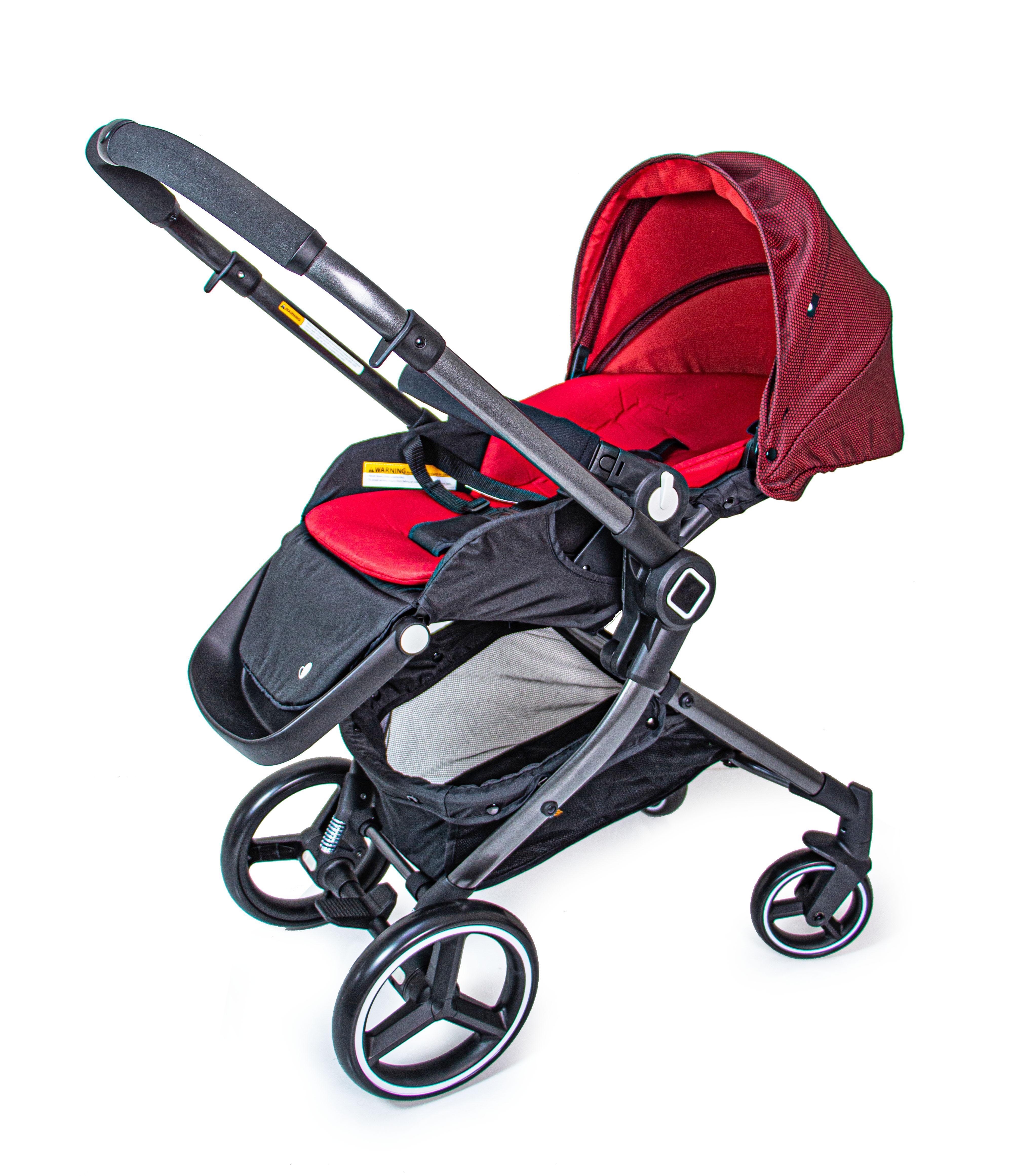 Універсальна дитяча коляска Evenflo Vesse LC839A-W8BD Червоний - фото 8 Універсальна дитяча коляска Evenflo Vesse LC839A-W8BD Червоний - фото 8
