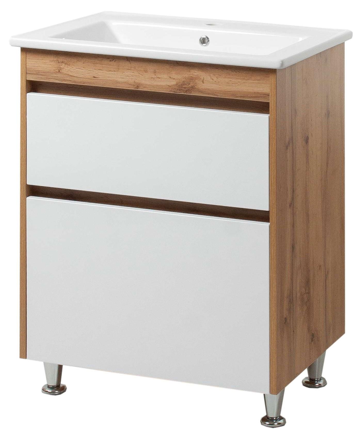 Тумба ЮВВИС Венера ТНБ-2 Д 70 см с умывальником Vesta (14854144)