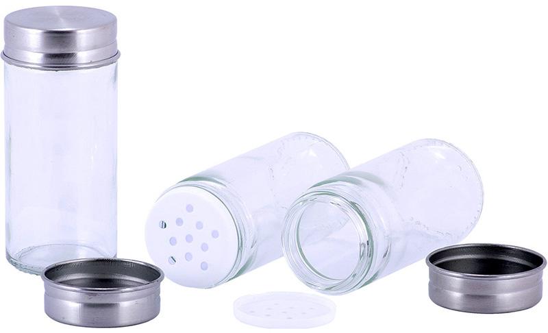 Набір ємностей для спецій Kamille Spice Rak 12 спецовників на круглій підставці 22х19х19 см (KM-7034) - фото 3 Набір ємностей для спецій Kamille Spice Rak 12 спецовників на круглій підставці 22х19х19 см (KM-7034) - фото 3