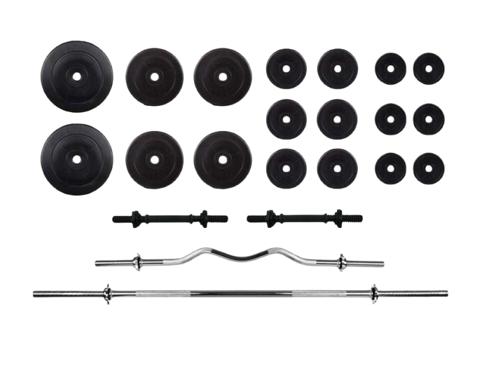 Две штанги RN-Sport 67 кг с гантелями (2522948973_rn_2)