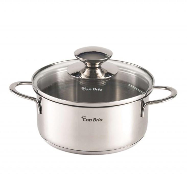 Кастрюля низкая с индукционным дном 1,2 л (1103-CB)