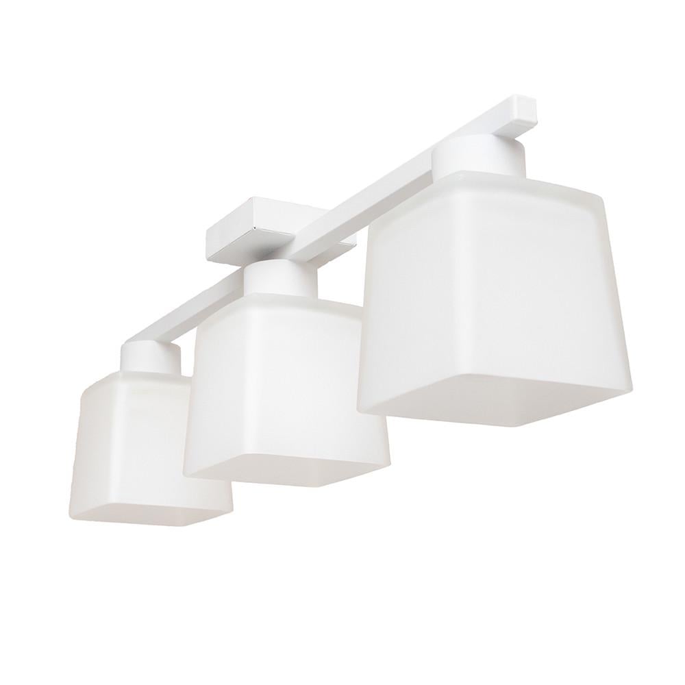 Люстра MSK ELECTRIC Sakura на три плафони під лампи Е27 Білий (NL 16510-3 WH) - фото 2 Люстра MSK ELECTRIC Sakura на три плафони під лампи Е27 Білий (NL 16510-3 WH) - фото 2