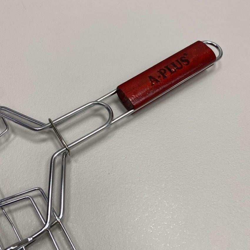 Решетка-гриль для рыбы A-PLUS 1888 2 секции (1377290887) - фото 4 Решетка-гриль для рыбы A-PLUS 1888 2 секции (1377290887) - фото 4