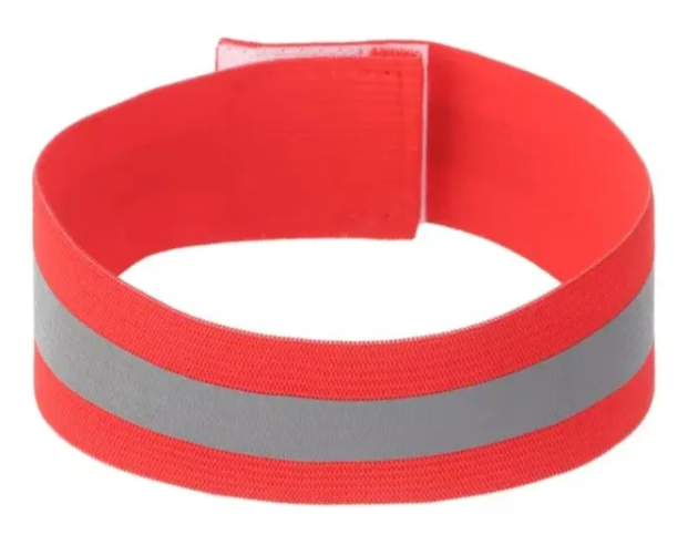 Светоотражающий браслет 4x35 см Красный (31050/5)