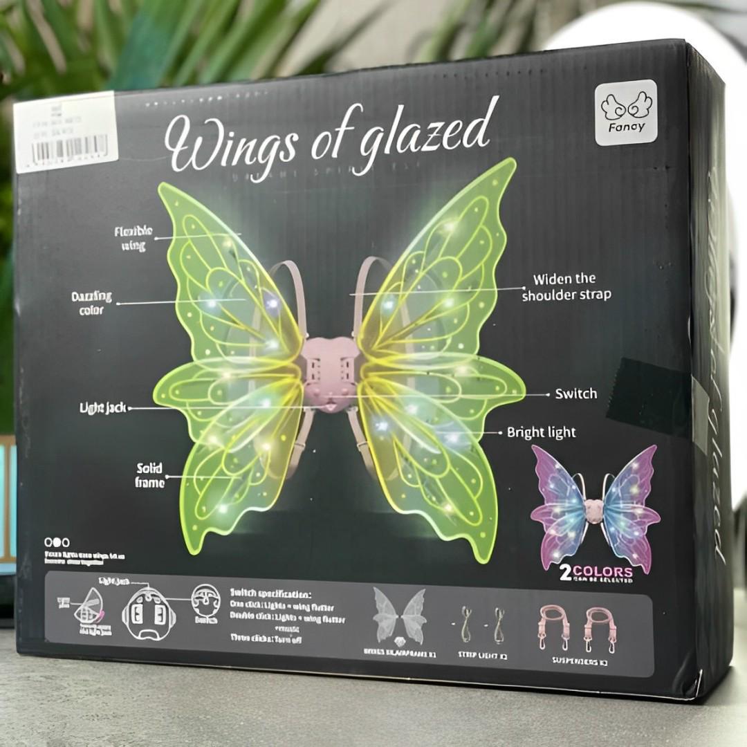 Крила феї-метелика музикою та світлом Зелений (FANCY842) - фото 7 Крила феї-метелика музикою та світлом Зелений (FANCY842) - фото 7