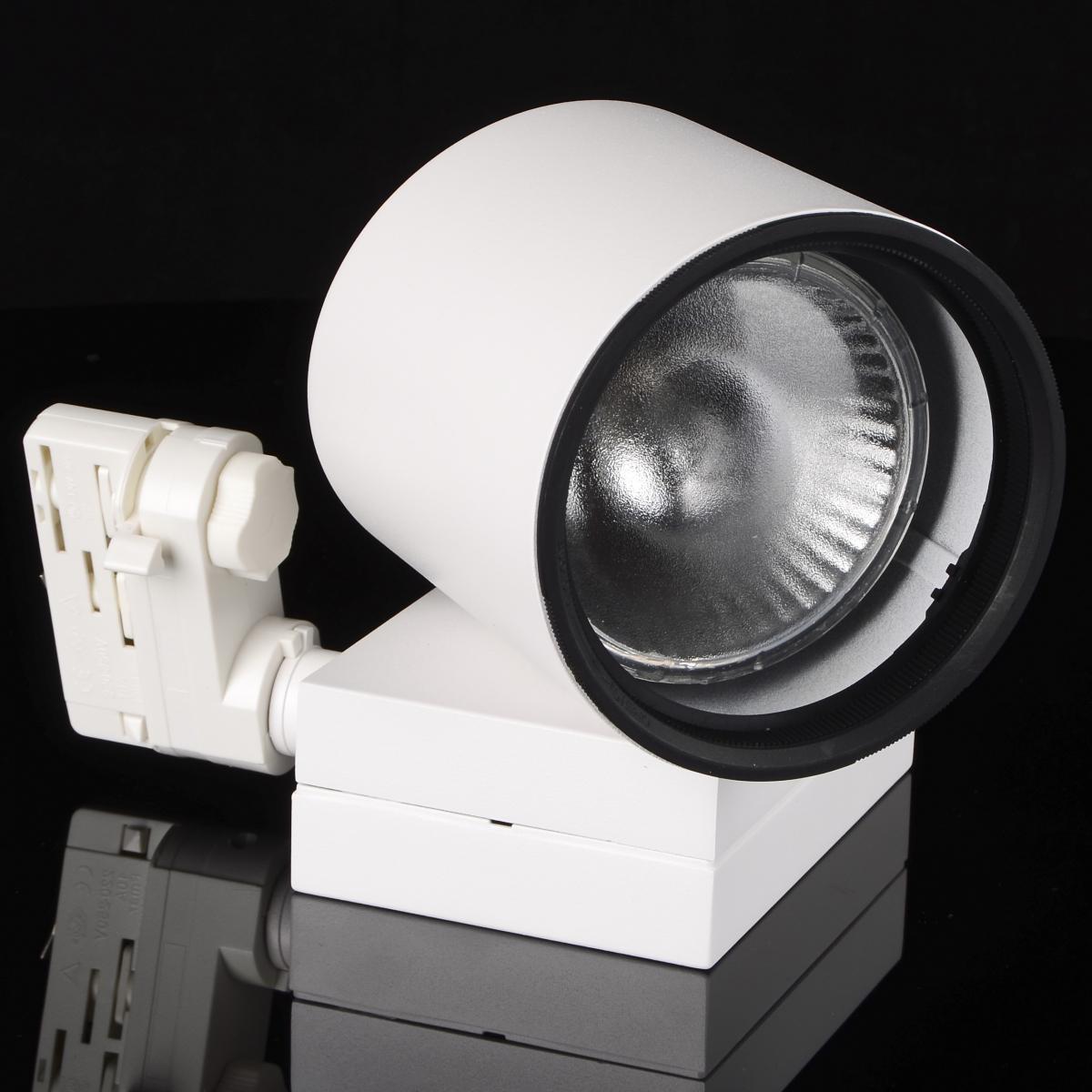 Світильник трековий поворотний Brille під лампу KW-2/70W E27 WH (L105-005) - фото 2