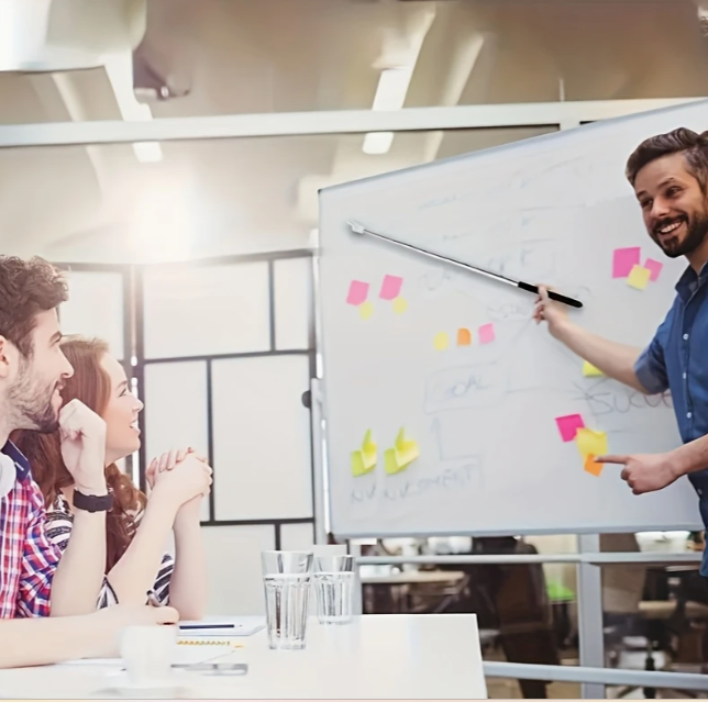 Указка для презентації телескопічна портативна багатофункціональна (Н-1901) - фото 9