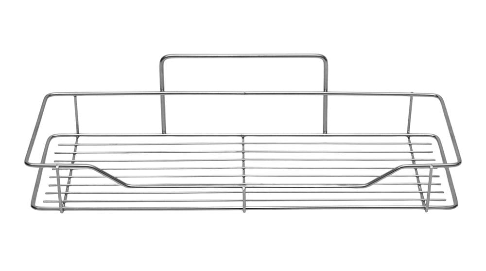 Полиця Fabrika EMI Max нержавіюча сталь на самоклейці 35,2х12,9х8,3 см