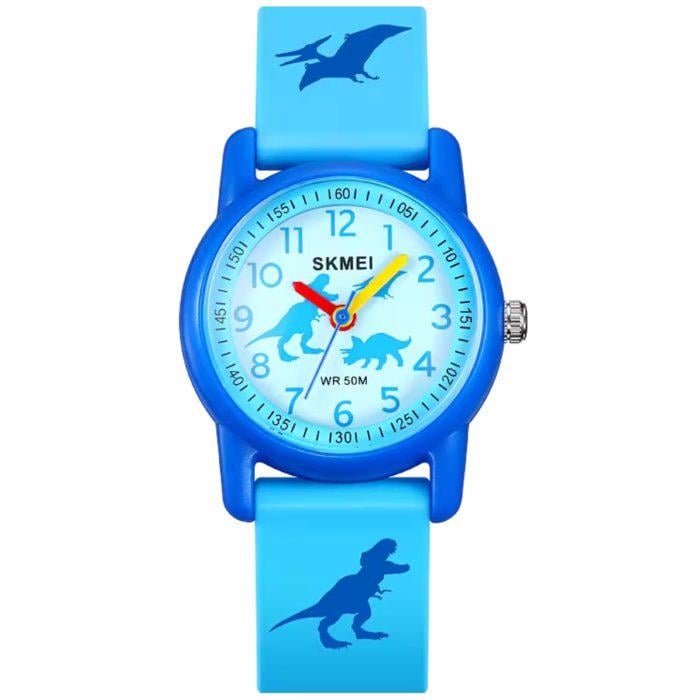 Годинник дитячий Skmei Boy з полікарбонату 29х14 мм Блакитний (150-96-2192)