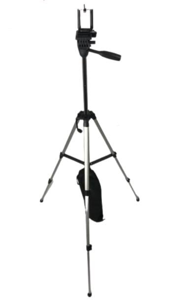 Високий штатив тринога Tripod 330A для телефону та камери 134 см з чохлом (1675670884)