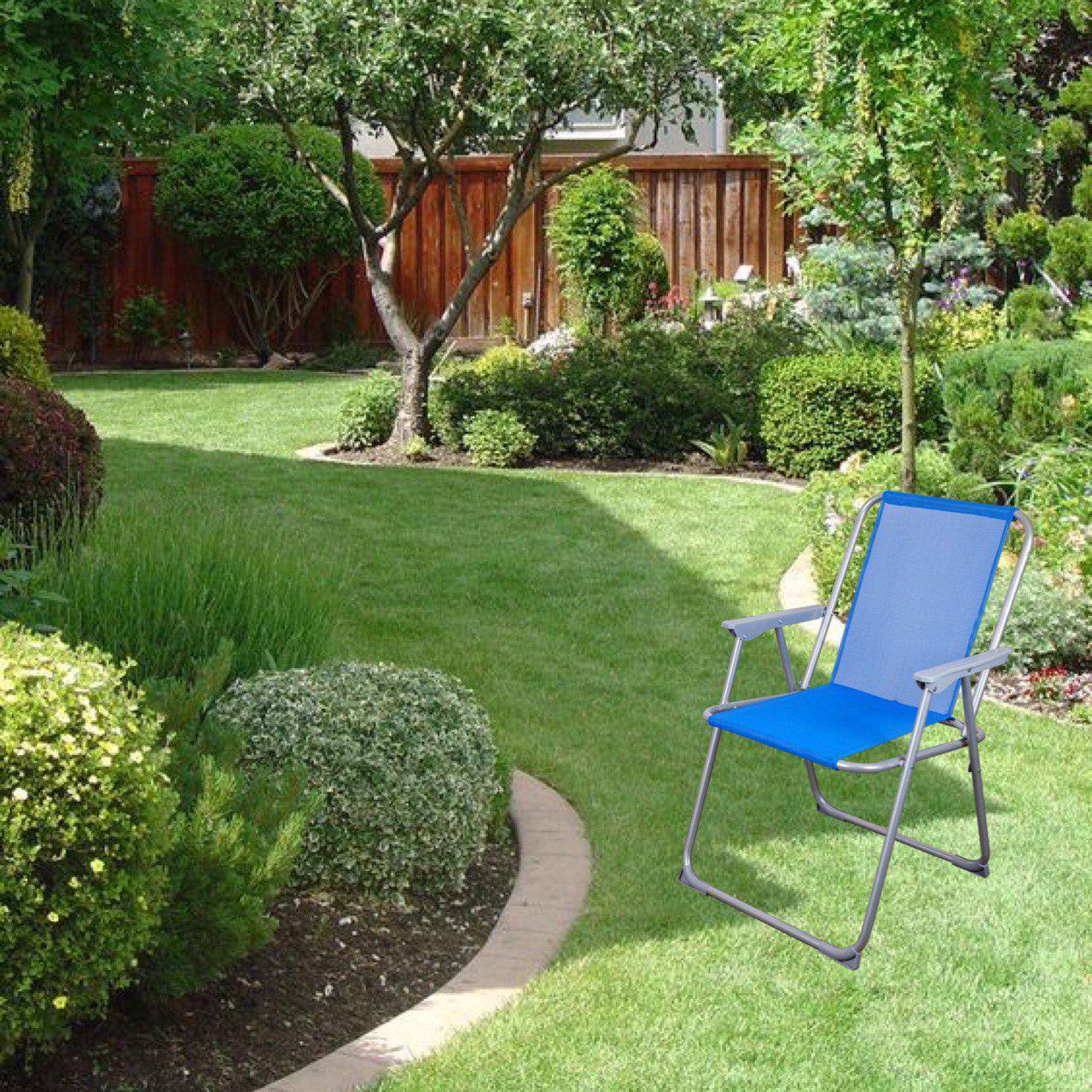 Стілець туристичний складаний Beach Blue - фото 6 Стілець туристичний складаний Beach Blue - фото 6