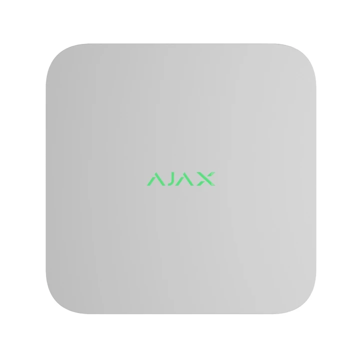 Відеореєстратор мережевий Ajax NVR DC 8-ch White (2890075963) Відеореєстратор мережевий Ajax NVR DC 8-ch White (2890075963)