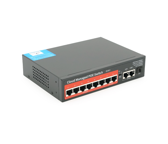 Коммутатор управляемый PoE YOSO YO308G-120 8 портов (3103387630)
