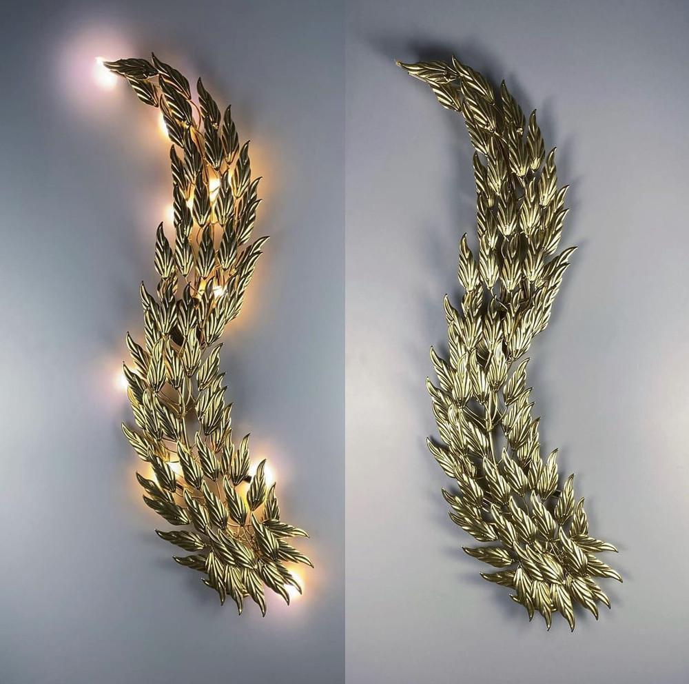 Светильник Leaf в форме удлиненного листа (WB 5048-1300)