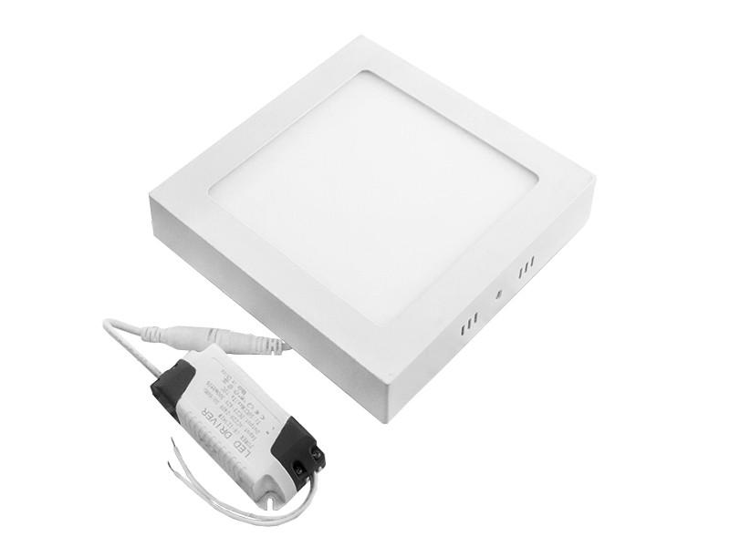 Светильник светодиодный накладной Downlight 18 Вт 6400К квадратный (1037)