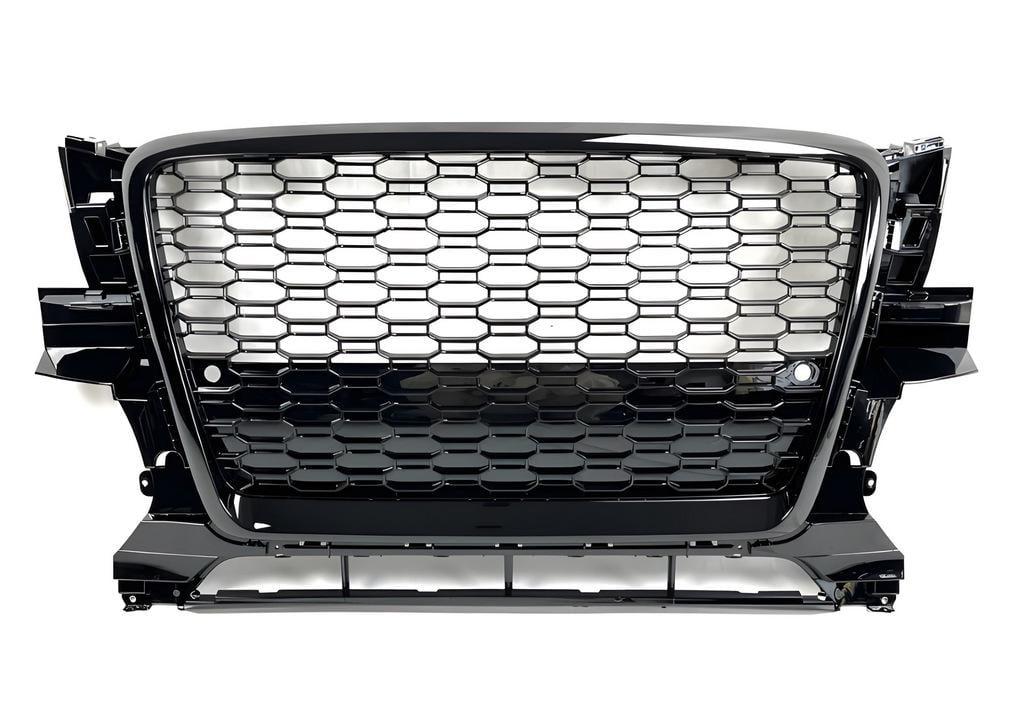 Решетка передняя GT Tuning RSQ-Style для Audi Q5 2008-2017 гг. пластик Черный (26689703)