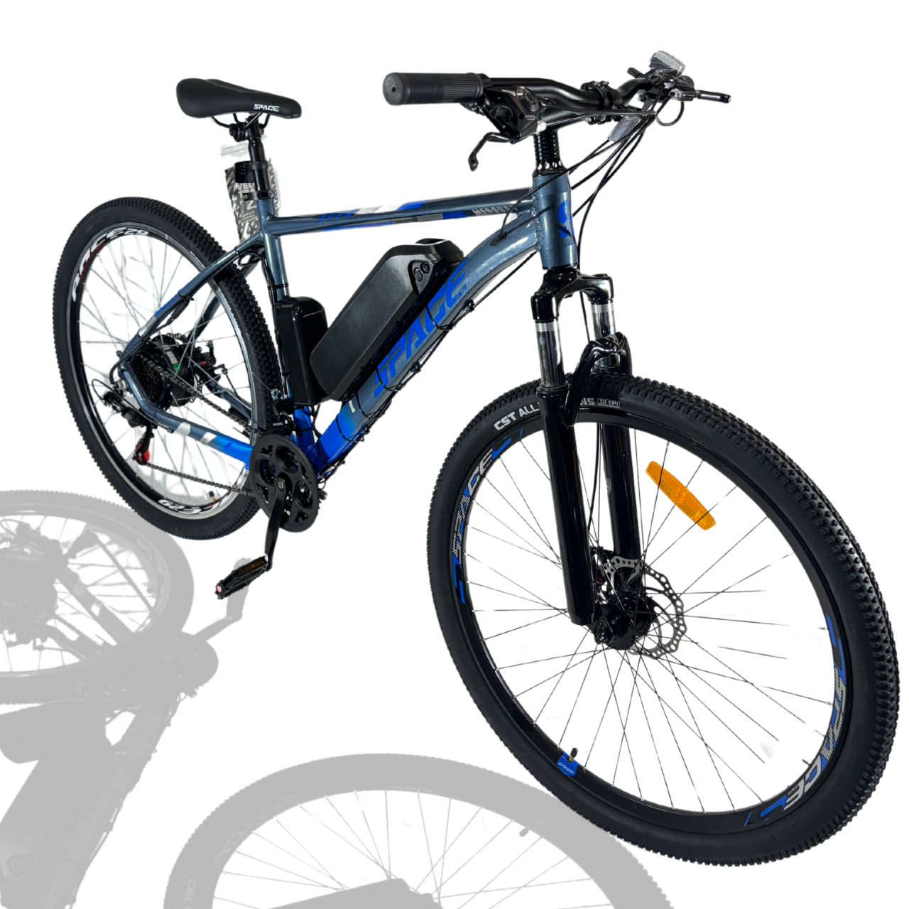 Велосипед з Е-комплектом 29" SPACE MERCURY 2025 48 В 450 Вт 12 Ah/до 45 км запас ходу