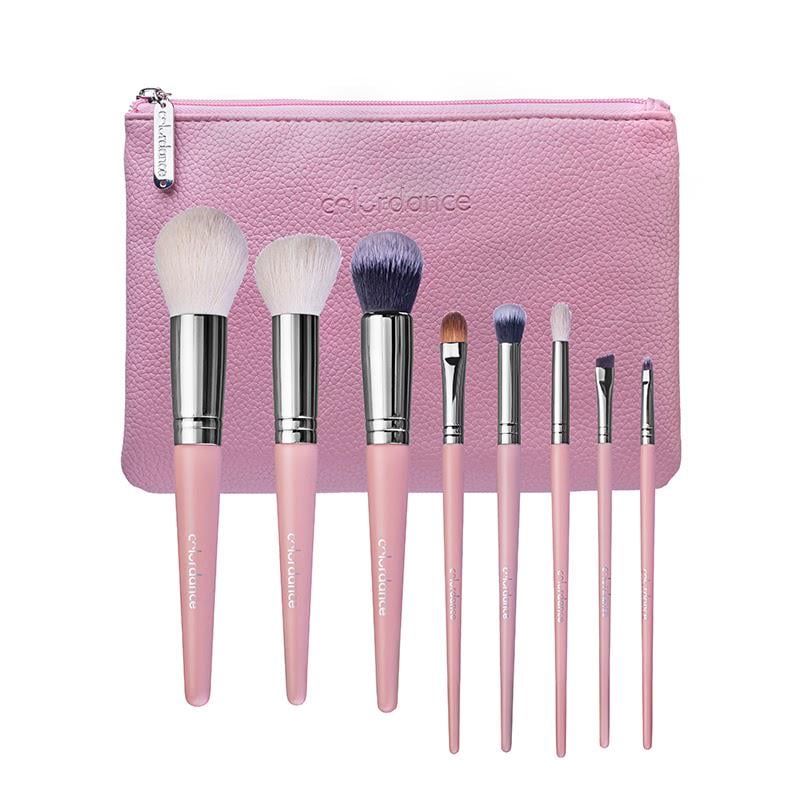 набор кистей для макияжа Colordance Must Have Pink 8 шт.