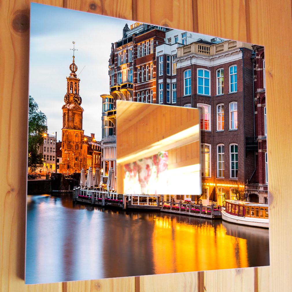 Зеркало декоративное Амстердам 260х260 мм (M03697)