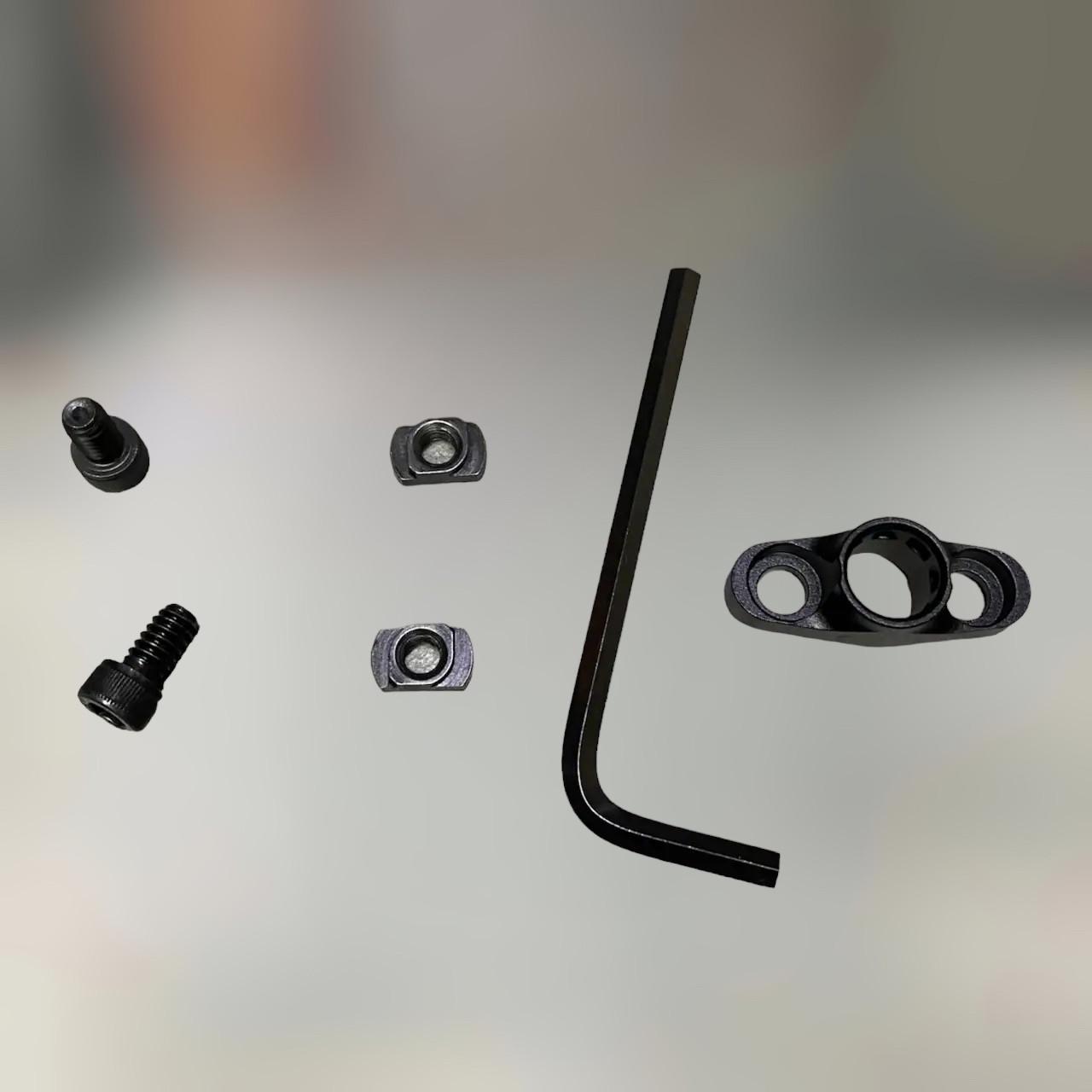 База QD антабки GrovTec Non Rotating QD на M-LOK алюминиевая (GTSW193)