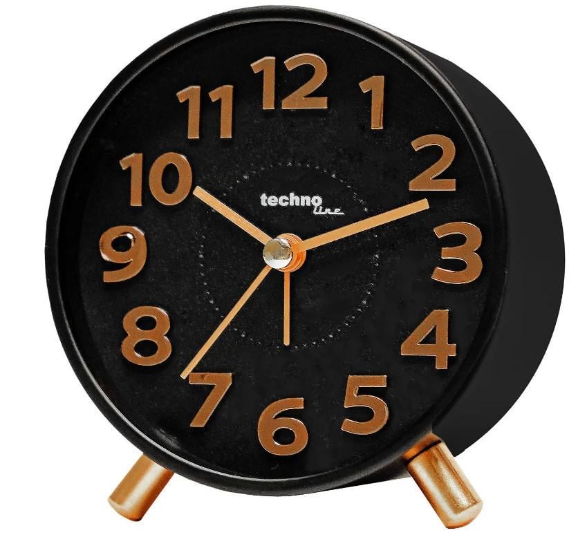 Годинник настільний Technoline Modell F Black/Cooper (DAS302473)