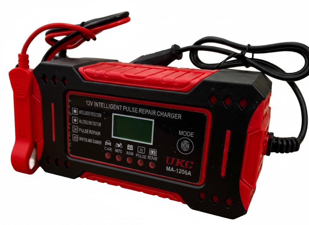 Зарядний пристрій імпульсний для акумуляторів UKC МА-1206А 12V 6А (2104619126) Зарядний пристрій імпульсний для акумуляторів UKC МА-1206А 12V 6А (2104619126)