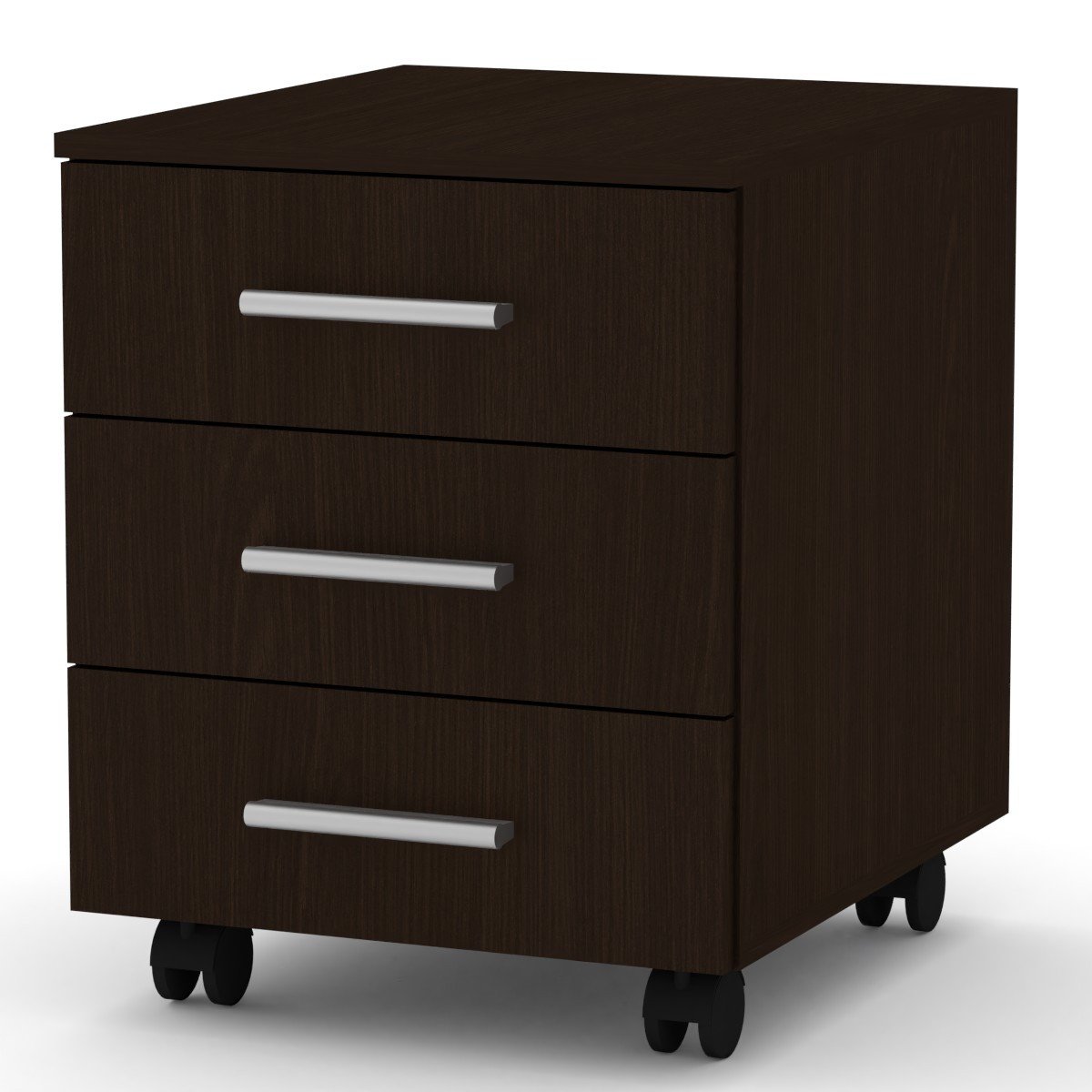 Комод на коліщатках Компаніт МП-3 40х49х53 см Венге темний (60d5cd872d240127bf33ddf4) - фото 1 Комод на коліщатках Компаніт МП-3 40х49х53 см Венге темний (60d5cd872d240127bf33ddf4) - фото 1