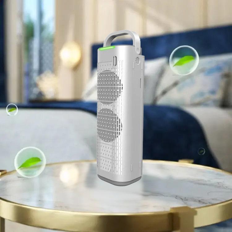 Очищувач повітря портативний LEON-101 HEPA + іонізатор/повербанк (fddf92b6) - фото 11