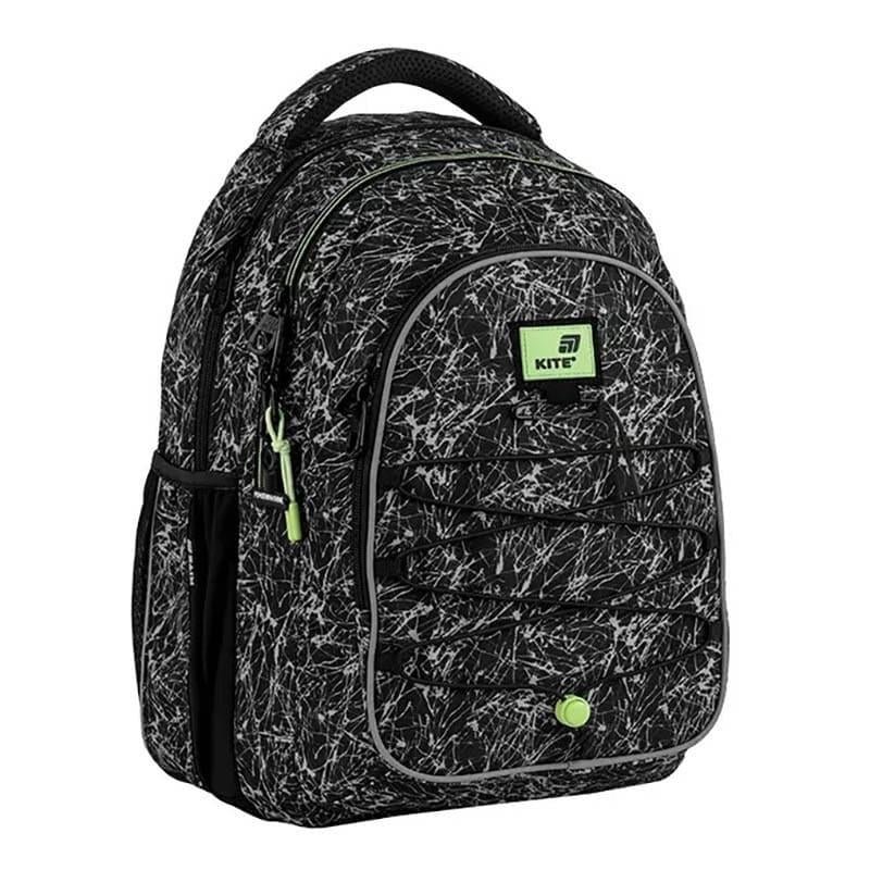 Городской рюкзак подростковый KITE Education teens 8001L-1 25,5 л Черный принт (K25-8001L-1)