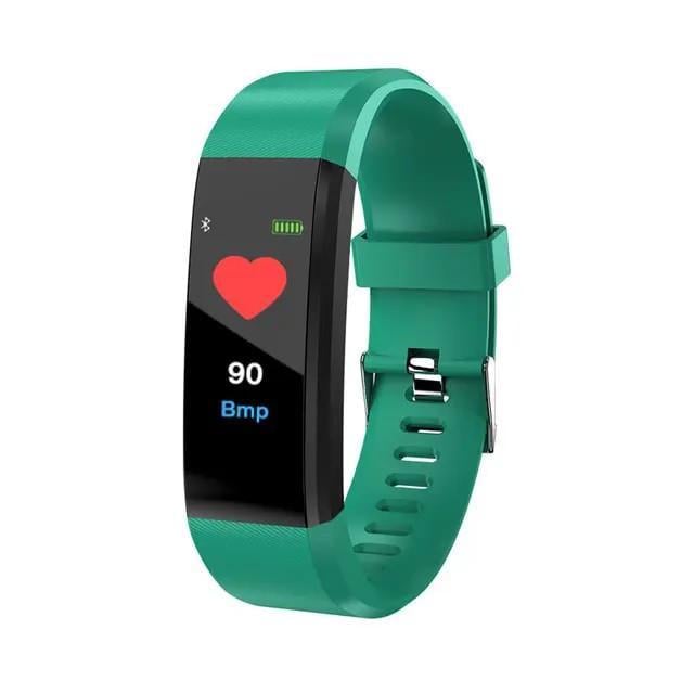 Фитнес-браслет для смартфона Arivans 115 Plus Band Classic Зеленый (115green)