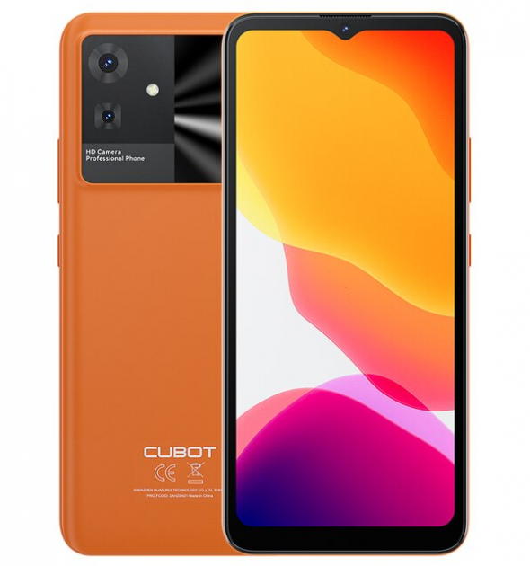 Смартфон Cubot Note 21 6/128Gb Global Version Orange - фото 2