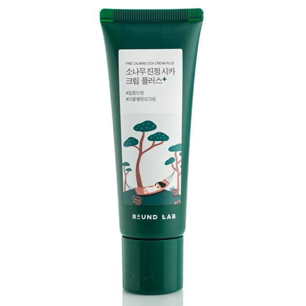 Крем успокаивающий против постакне ROUND LAB Pine Calming Cica Cream Plus 60 мл Крем успокаивающий против постакне ROUND LAB Pine Calming Cica Cream Plus 60 мл