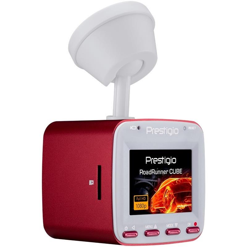 Відеореєстратор Prestigio RoadRunner Cube 530 Red-White (PCDVRR530WRW) - фото 1