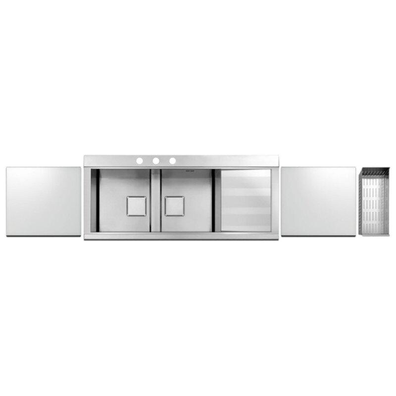 Мойка для кухни Apell Sinphonia PD1162IRKITW 500x1160 мм матовая 1 мм (62736)