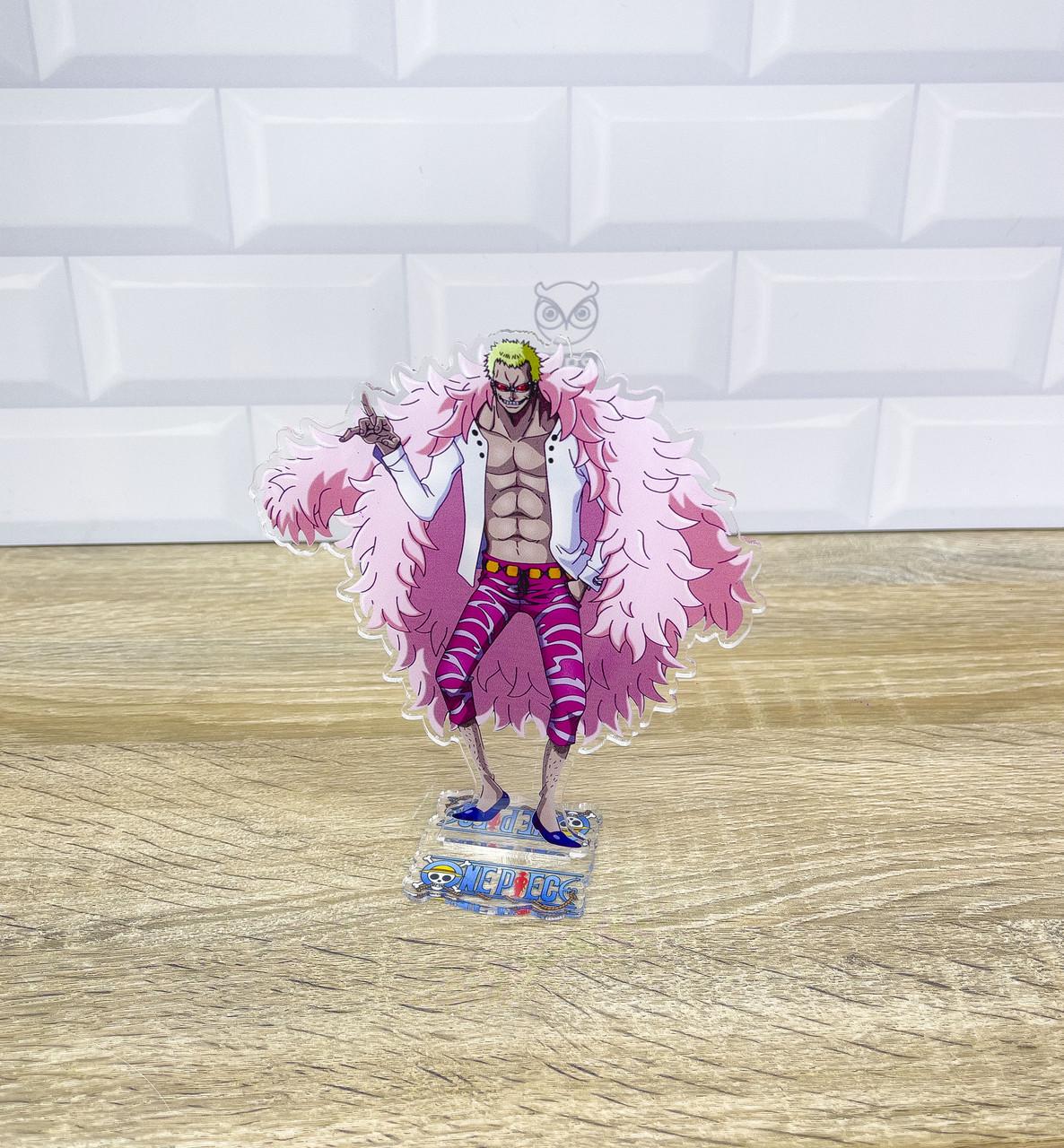 Фигурка коллекционная акриловая Аниме One Piece Дон Кихот Дофламинго 15 см (2117185119)