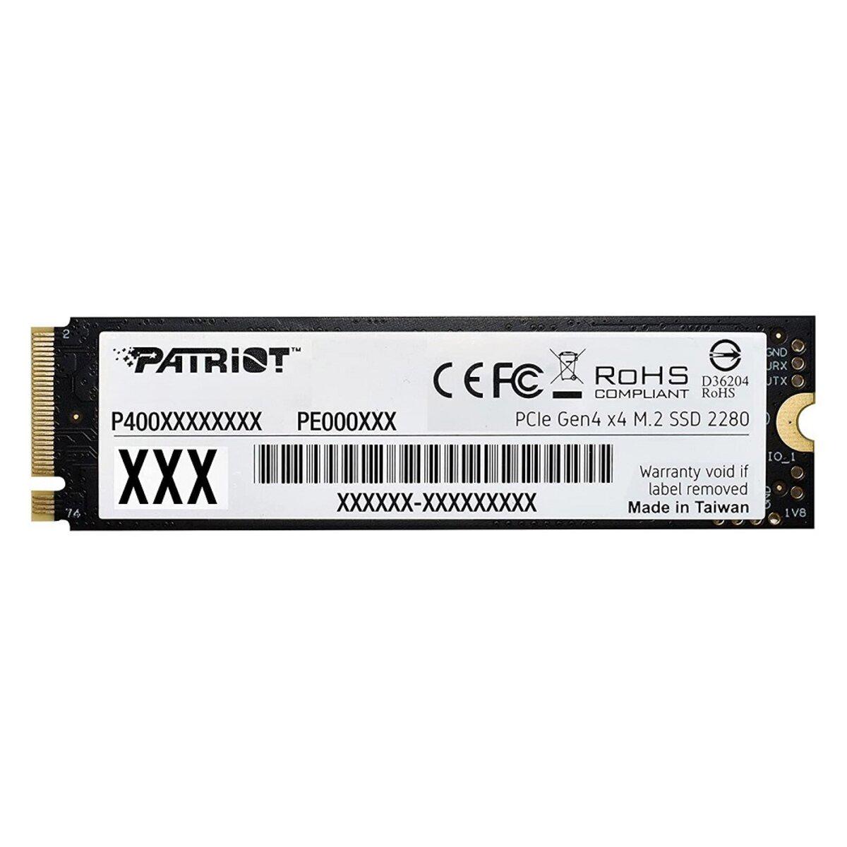 SSD-диск Patriot P400 Lite NVMe 1 Тб (584297) - фото 5 SSD-диск Patriot P400 Lite NVMe 1 Тб (584297) - фото 5