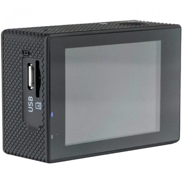 Екшн-камера SJCAM SJ4000 Air 4K 16 Мп акумулятор 900 mAh Black (6972476160134) - фото 6