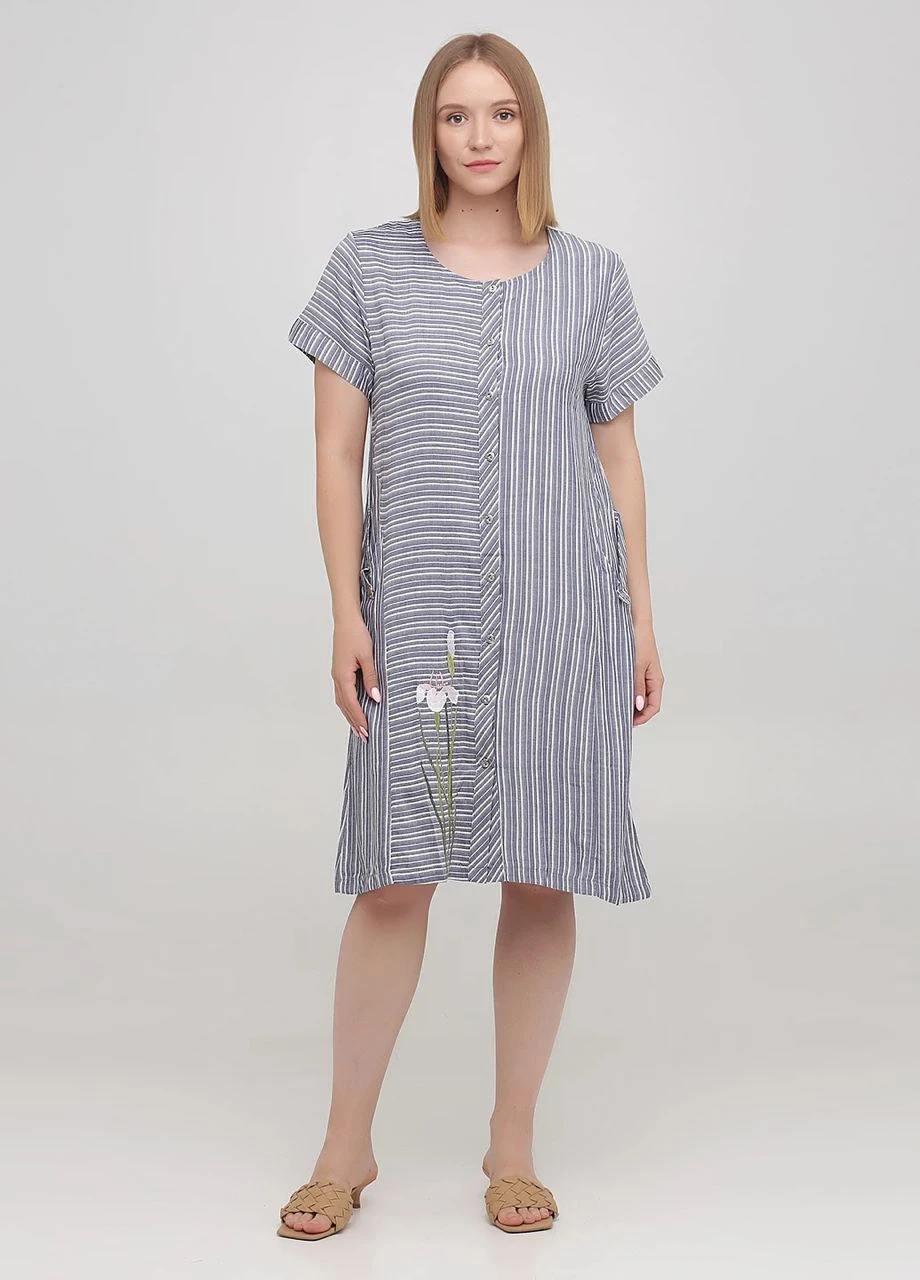 Платье Juliet Deluxe хлопок XL Светло-серый (33132-XL)