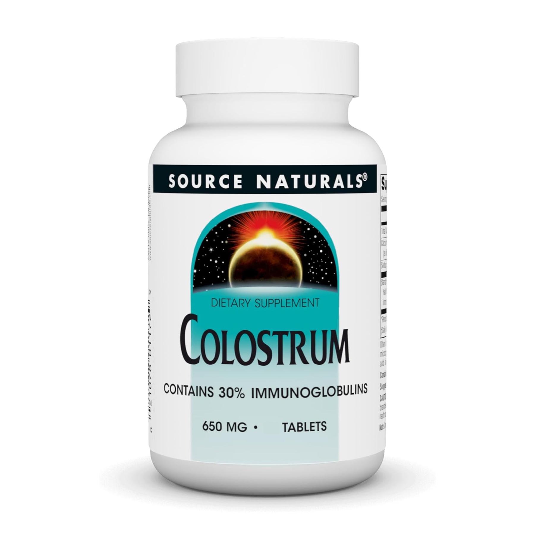 Source Naturals Colostrum 650 мг 30 таб.