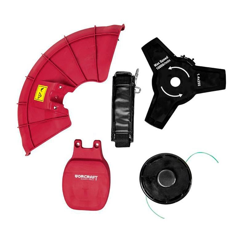 Триммер садовый аккумуляторный бесщеточный Worcraft CGT-S20LiB с аккумулятором 4А и зарядным мотокоса для сада (43220) - фото 9 Триммер садовый аккумуляторный бесщеточный Worcraft CGT-S20LiB с аккумулятором 4А и зарядным мотокоса для сада (43220) - фото 9