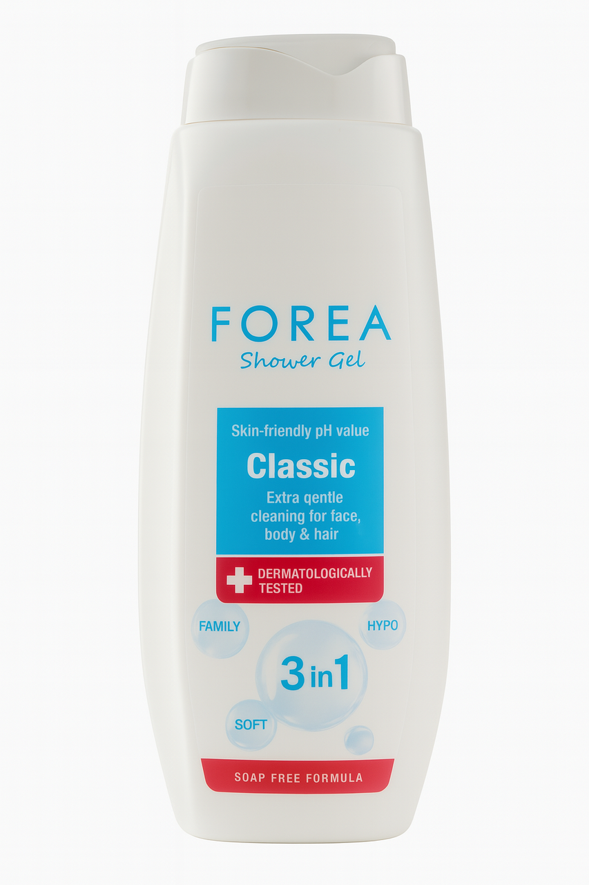 Гель для душа Forea Classic 3в1 750 мл