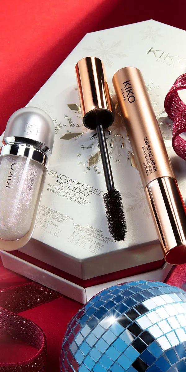Набір подарунковий Kiko Milano Snow-Kissed Holiday Mountain Buddies Make up Gift Set (001873) - фото 4