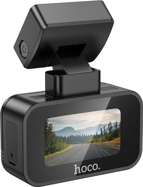 Відеореєстратор Hoco WI-FI DV10 720P/30fps з дисплеєм 140° 128GB Чорний Відеореєстратор Hoco WI-FI DV10 720P/30fps з дисплеєм 140° 128GB Чорний