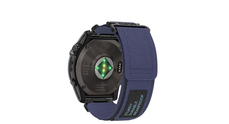 Ремешок Nylon Loop для смарт-часов Garmin Instinct 2/2 Solar​ 22 мм Синий