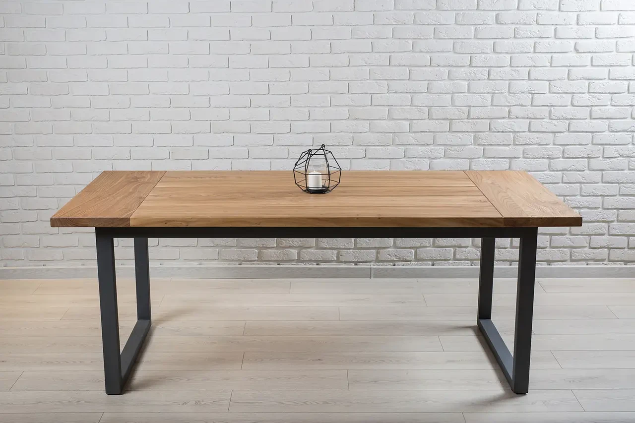 Обеденный стол LOFT NS-1269 для кухни и столовой Черный (3075780675)