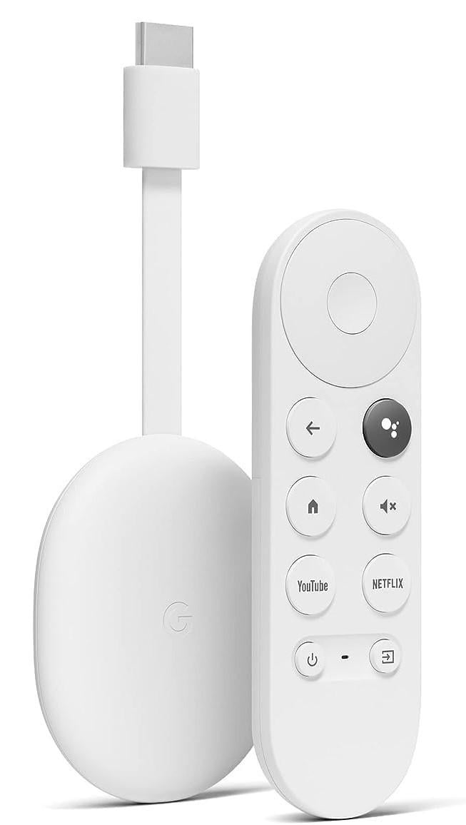 Медиаплеер Chromecast с Google TV HD Snow (2038601808) - фото 1