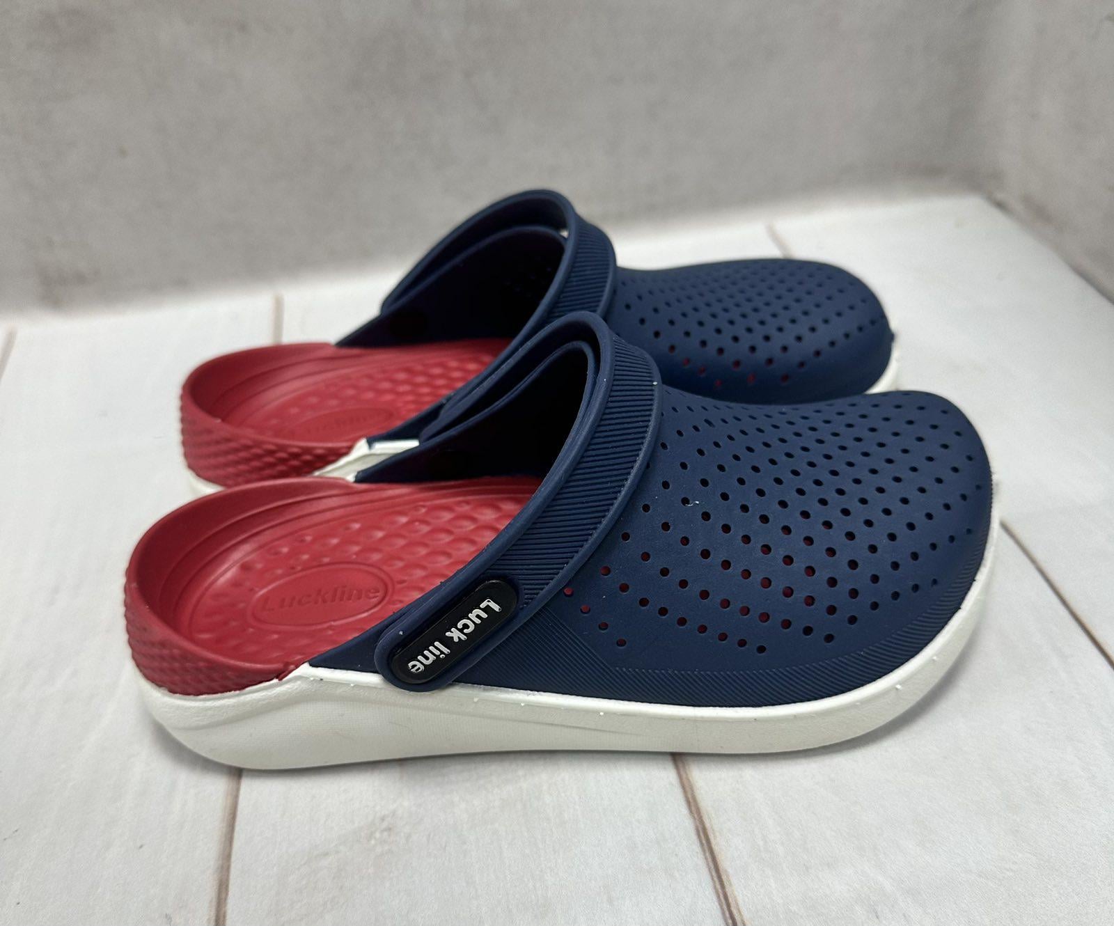 Кроксы детские силиконовые luck Line р. 30/31 20 см Синий